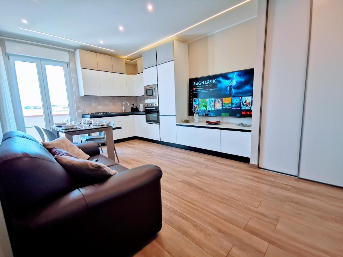 Attico Belvedere Centralissimo Vista Mare Daire Termoli Dış mekan fotoğraf